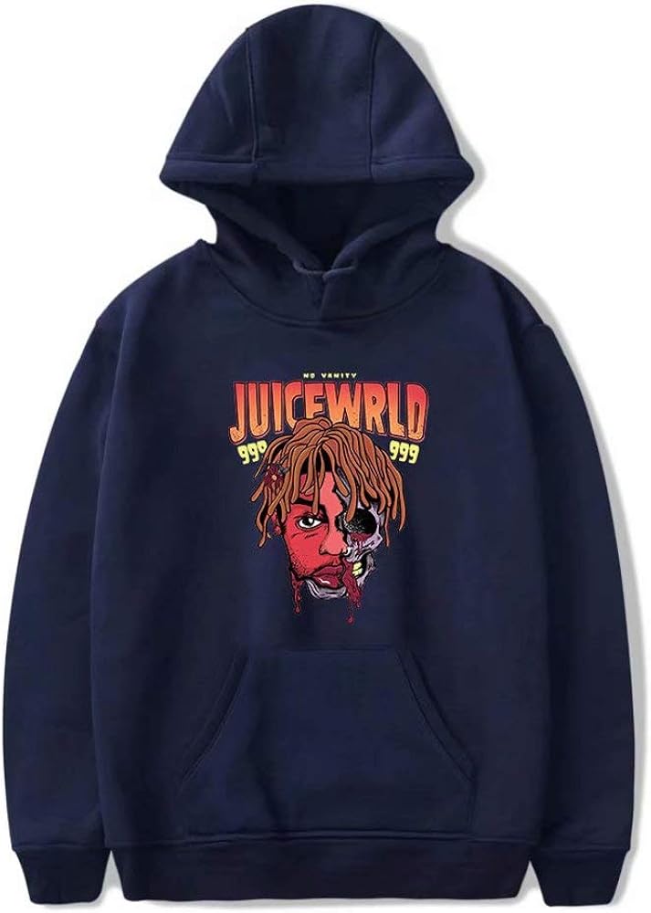 Juice WRLD Schädel 3D Print Hoodie Pullover Unisex Hip Hop Rapper R.I.P