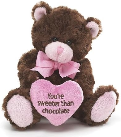 oso de peluche y chocolates
