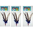 GoCat DaBird SUPER Feather Refill, Assorted Colors, Pack of 3