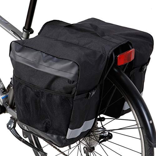 COTEetCI Bicycle Rear Rack Bag Large Capacity MTB Bike Trunk Carrier Bag Cycling Pannier Saddle Bag