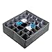 Hosaire Collapsible Drawer Divider 30 Grid Underwear Bra Socks Ties Divider Closet Container Storage Box Organizer