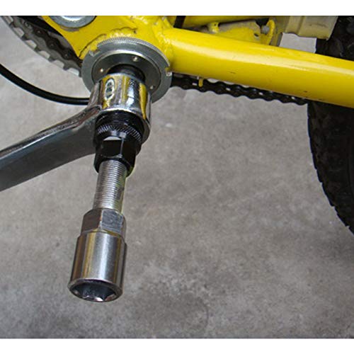 Bicycle Repair Tool 3 In 1 Multifunctional Bike Maintenance Kit Center Axle Flywheel Fixed Tail Hook Wrench Remover/Freewheel Remover/Crank Puller Remover Tool Outdoor Cycling Bicycle Maintenance Tool