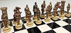 HPL Medieval Times Crusades Gold and Silver Armored