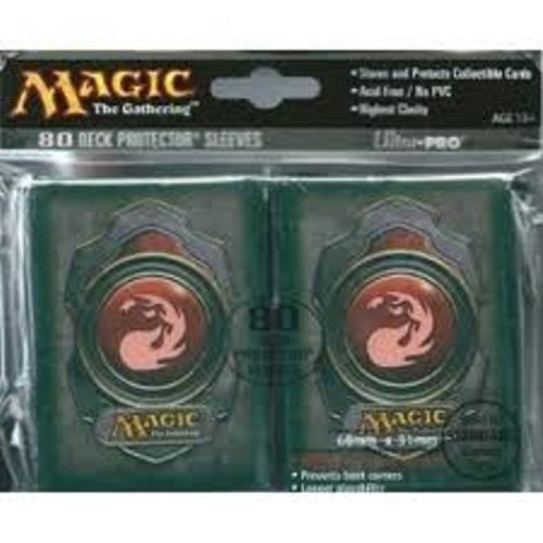 Ultra Pro (80 Count) Red Mana Symbol Deck Protector Sleeves - Magic the Gathering