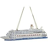 Kurt Adler Cruise Ship Christmas Ornament