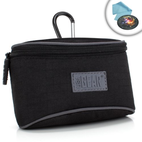Premium Impact-Resistant Protective Digital Camera Case with Mouse Pad for Olympus XZ-1 , SZ-31MR iHS , Tough TG-1 iHS and Many More Digital Cameras!