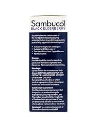 Sambucol Jarabe para la gripe y el resfrío, nocturno, saúco, 4 onzas, 20896116001291, 1, 1