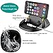 Car Phone Mount Holder,Non-Slip Silicone Pad Dash Mat Phone Holder Car GPS Cradle Dock Dashboard with Cable Slot Design for iPhone,Samsung Galaxy,Google Nexus and Other Cell Phones or GPS