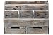 Executive Office Solutions Vintage Rustic Wooden Office Desk Organizer & Mail Rack For Desktop, Tabletop, or Counter - Distressed Torched Wood-Store Supplies, Desk Accessories, Mail – Barnwood (WO3)