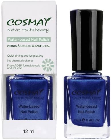 Cosmay Water-based Nail Polish CS18 Mazarine Blue