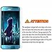 MXX Premium HD Clarity Tempered Glass Screen Protector for Samsung Galaxy S6, Pack of 1 (Retail Packaging)