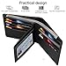 Mens Wallet Leather, Ztotop Slim Bifold RFID Blocking Wallet with 2 ID Window