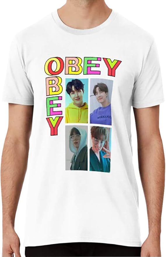 Amazon.com: J Hope Obey Cute T-Shirt, Hoodie, Sweatshirt, Tank for Men Women: Clothing