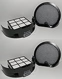 HOOVER T-Series WindTunnel Bagless Upright Filters Kit - Includes 2 Washable 303173001, and 2 HEPA Cartridge 303172002 Filters