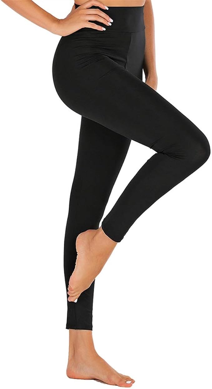 JANSION Criss Cross Waistband High Waisted Yoga Pants JANSION Criss Cross Waistband High Waisted Yoga Pants