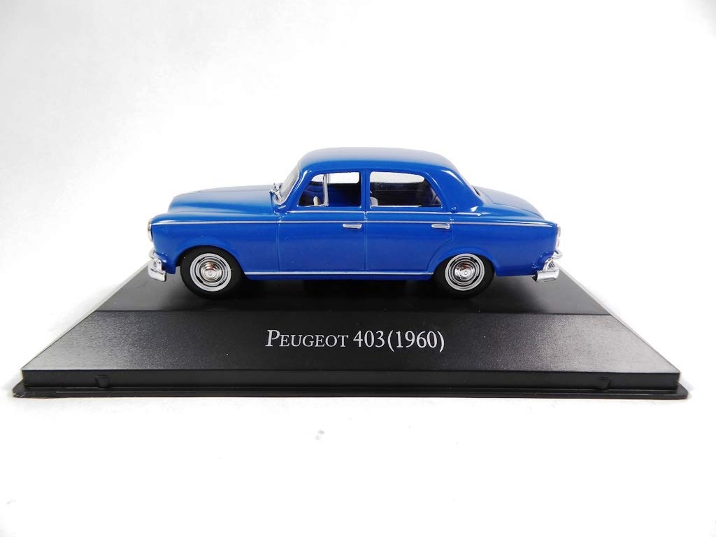 OPO 10 - Car 1/43 Salvat collection: PEUGEOT 403 blue 1960 (AR35)