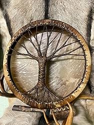 QNQA Shaman Drum, Tree of Life Decoration