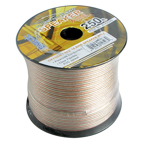 Luxtronic 16-Gauge Clear Speaker Wire / 250-ft. - Thumbnail 3