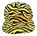 Orange & Black Tiger Print Snapback