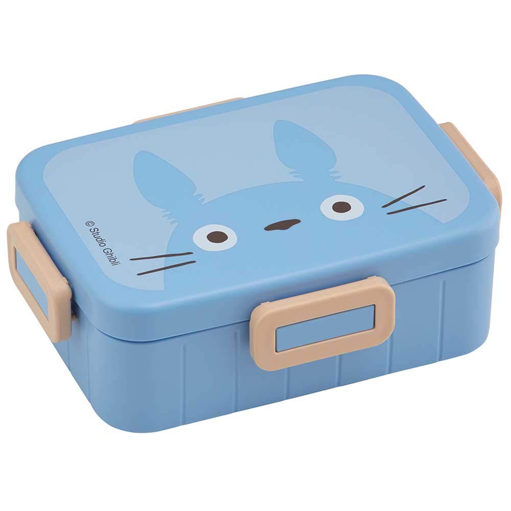 SKATER Ghibli My Neighbor Totoro Bento 4 Closures Blue 19 cm (L) x 6 cm (W) x 6 cm (H) Clip-On Cute/Kawaii Lunch Box