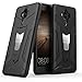 Newseego Huawei Mate 9 Case ,[Shockproof] Armor Dual Layer 2 in 1 with Impact Resistant Built-in Kickstand Fit Magnetic Car Mount for Mate 9-Black