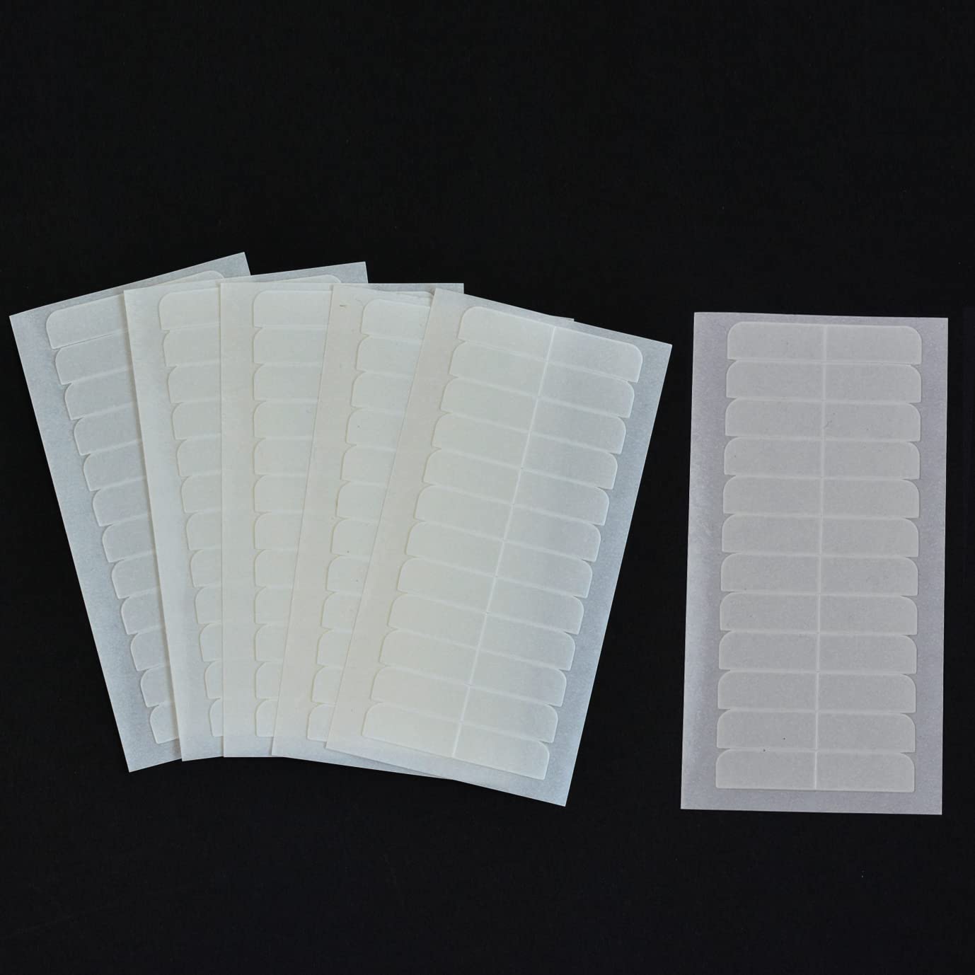 180 Pcs Hair Extension Tape Tabs Double Sided Extension Tapes Replacement Tapes for Hair Extensions (4 x 0.8 cm,White)