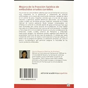 Mejora de la fracción lipídica de embutidos crudos curados: Potenciales beneficios saludables (Spanish Edition)