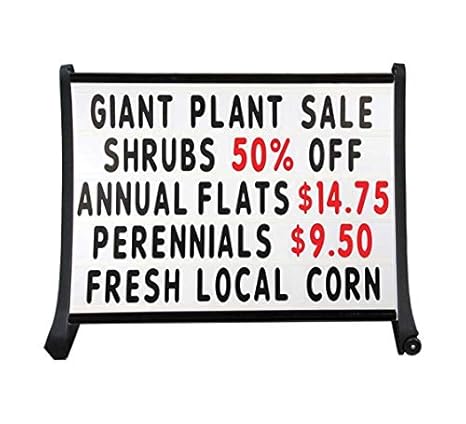 Qla Roadside Message Board Quick Load A Frame Changeable Message