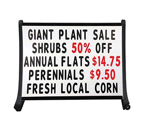 Qla Roadside Message Board Quick Load A Frame Changeable Message