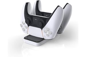 OLYGIVE PS5 Controller Charger Station, PS5 Charging Station for Dual Sense Controller, Playstation 5 Accessories