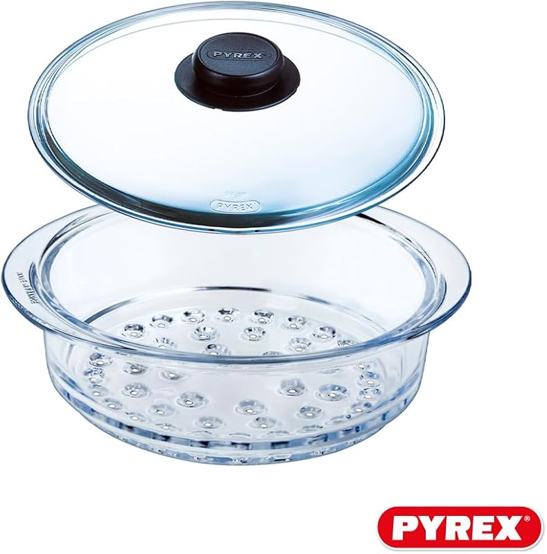 ® - Cesto a Vapore + Coperchio - Cucina a Vapore per Una Cucina Sana e gustosa! Prodotto in Francia