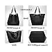 TIBES Fashion Waterproof Shoulder Bag Synthetic Leather Handbag Purse Black