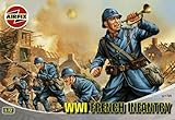 Airfix A01728 1:72 Scale WWI French Infantry Figures Classic Kit Series 1