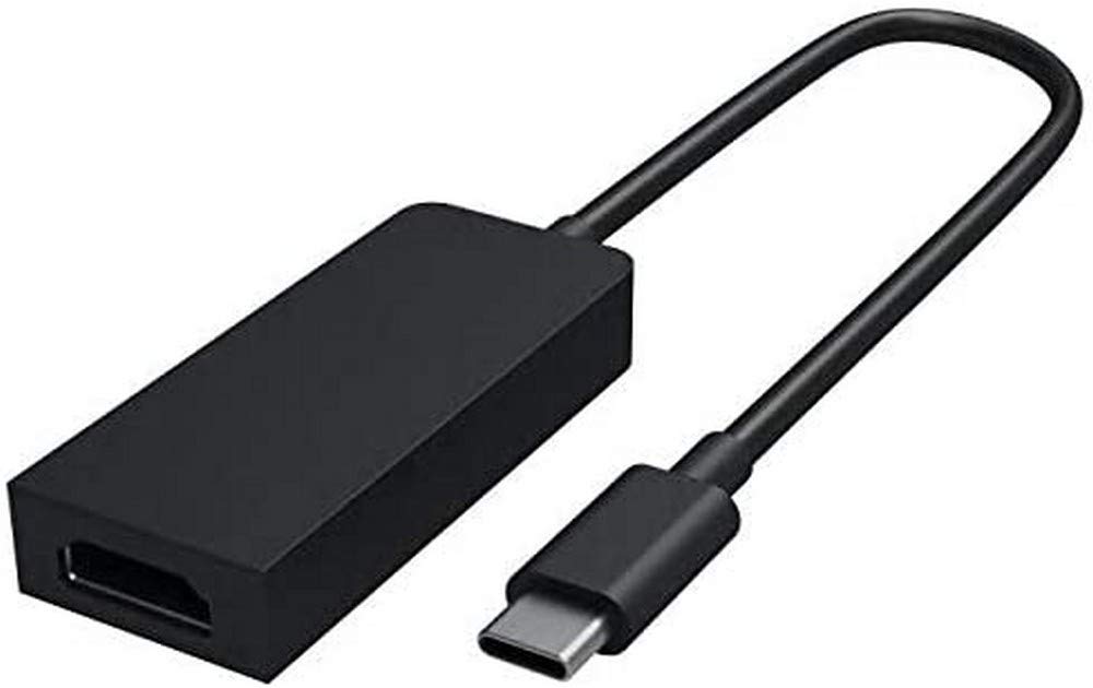 Microsoft HFP-00003 USB-C HDMI Cable Adapter Black – Cable Adapter (USB-C, HDMI, Male Connector/Female Connector, Black)