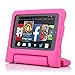 MoKo Case for Fire HD 6 - Kids Shock Proof Convertible Handle Light Weight Super Protective Stand Cover for Amazon Kindle Fire HD 6 Inch 2014 Tablet, MAGENTA