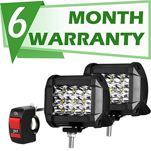 OtoRoys 12 LED Fog Light/Work Light Bar Spot Beam Off Road Driving Lamp Cree Universal OtoRoys 12 LED Fog Light/Work Light Bar Spot Beam Off Road Driving Lamp Cree Universal