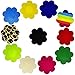 YPS Multi Design Nipple Cover Satin Pasties Disposable Adhesive Breast Petals