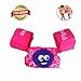Swim Arm Bands Trainer Pool Float Kids Life Jacket Vest Learn Swimming Independence Fun Aid Water Beach