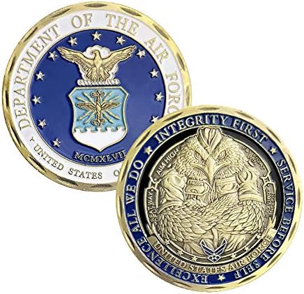 Usaf Core Values Air Force Military Challenge Coin