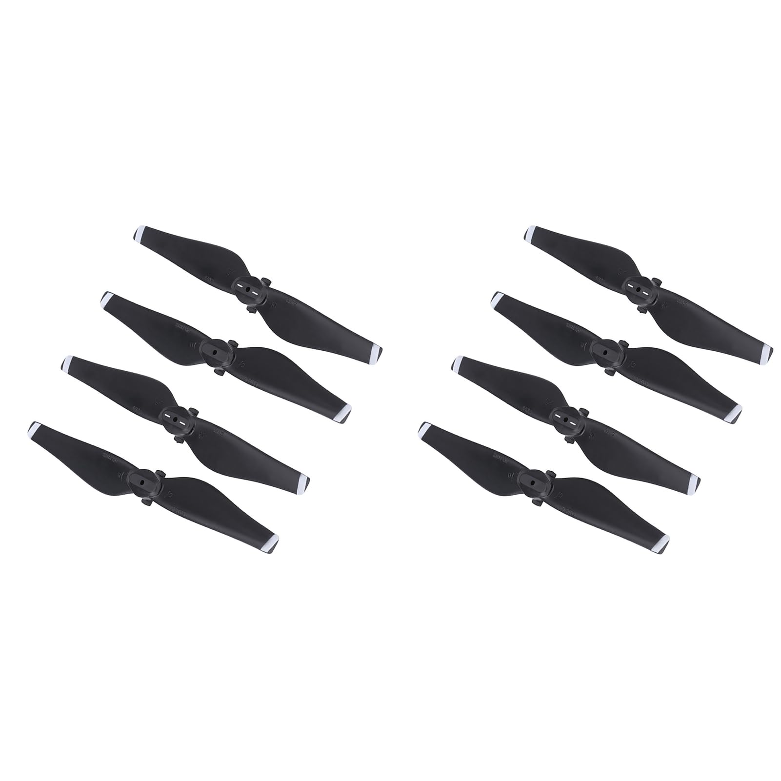 4 Pairs Set CW CCW Quick Release Propellers, Carbon Fiber Composite Propellers for Air Drone