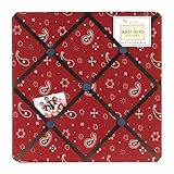 Sweet Jojo Designs Wild West Bandana Print Fabric Memory/Memo Photo Bulletin Board