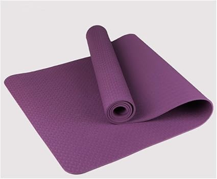 Yoga Mat High Density, 6mm Thinner Non Slip Exercise & Fitness Mat ...