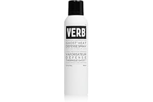VERB Ghost Heat Defense Spray, 5.5 oz – Weightless Heat Protection + Shine – for Fine to Medium Hair – Vegan, Free of Harmful