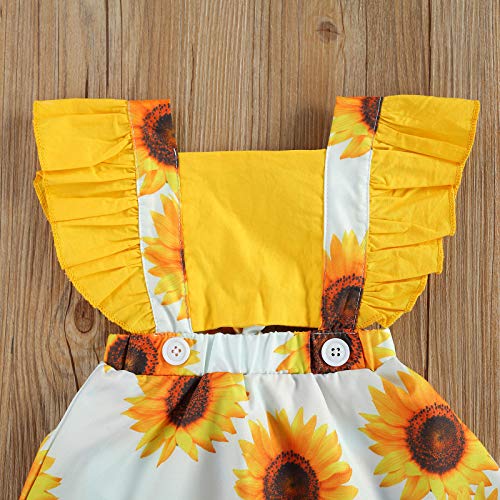 Tutu Vestido De Girasol Para Bebe Tutu De Girasol, Vestido De Tutú