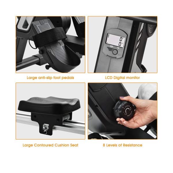 Rowing-Machine-Indoor-Home-Rower-Magnetic-Resistance-Rowing-Machine-Foldable-rowing-machine-with-Fodable-Design-8-Level-Adjustable-Resistance-Transport-Wheels-Advanced-Driving-Belt-System Rowing Machine Indoor Home Rower Magnetic Resistance Rowing Machine Foldable rowing machine with Fodable Design 8-Level Adjustable Resistance Transport Wheels Advanced Driving Belt System