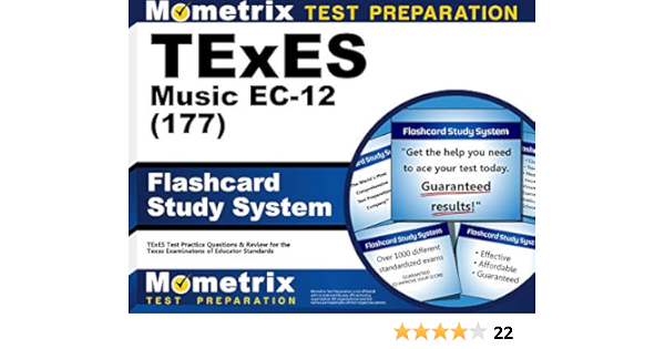 Texes Music Ec 12 177 Flashcard Study System Texes Test Practice Questions Review For The Texas Examinations Of Educator Standards Cards Texes Exam Secrets Test Prep Team 9781610729482 Amazon Com Books
