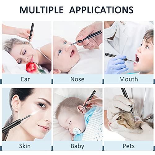 AWELOR Ear War Removal, Wireless Endoscope with 6 LED Lights, IP67