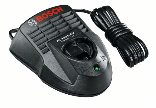 Bosch DIY Schnellladegerät AL 1115 CV für 10,8 und 12 V (1,5 A, 230 V Eingangsspannung)
