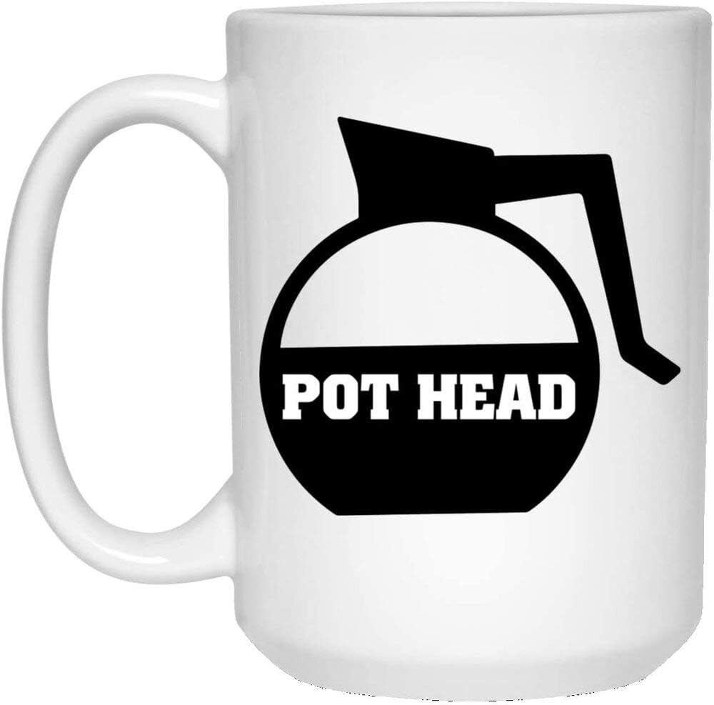 The Hidden Pride Pot head coffee mug, funny coffee mugs