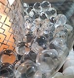 1000pc Transparent Water Absorbing Gel Beads Used For Floating Pearls and Vase Fillers (Pearls Not Included)